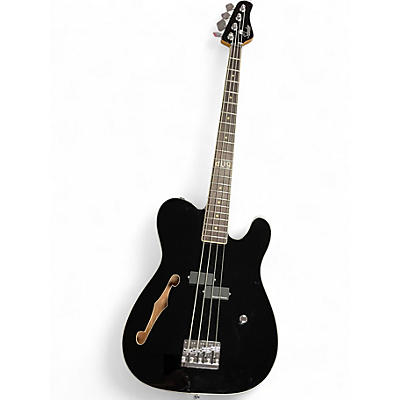 Used 2020s Schecter Guitar Research DUG Black Electric Bass Guitar