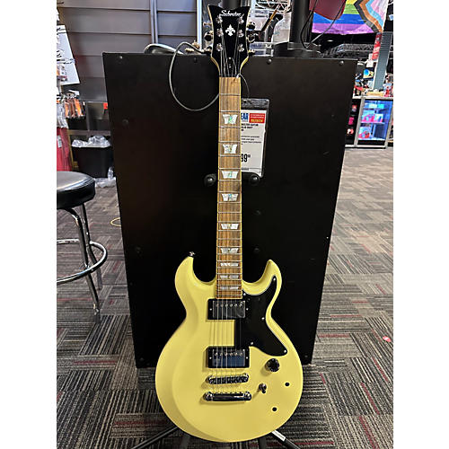 Schecter Guitar Research Used 2020s Schecter Guitar Research S1 Antique Ivory Solid Body Electric Guitar Antique Ivory