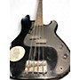 Used 2020s Silvertone SSLB-11/BK Black Electric Bass Guitar Black