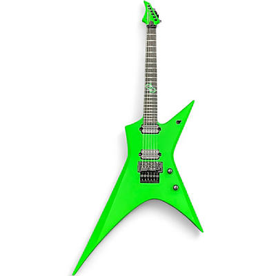 Used 2020s Solar Guitars X2.6FRGN+ Neon Green Solid Body Electric Guitar