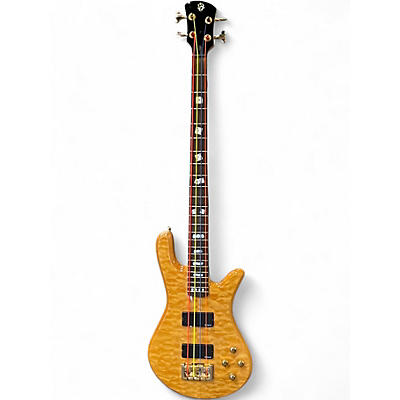 Used 2020s Spector Legend 4 Neck Through Natural Electric Bass Guitar