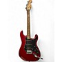 Used 2020s Squire STRATOCASTER  BULLETT HSS Red Solid Body Electric Guitar Red