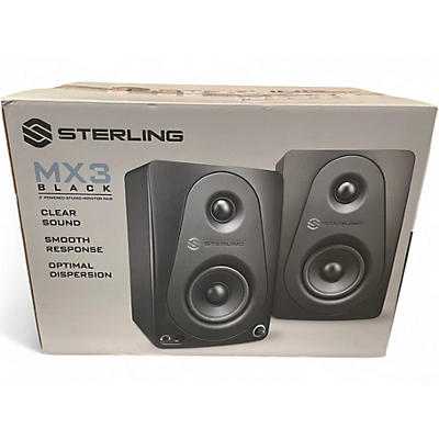 Used 2020s Sterling Audio MX3 Pair Powered Monitor