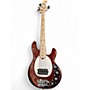 Used 2020s Sterling by Music Man STINGRAY H Burgundy Electric Bass Guitar Burgundy