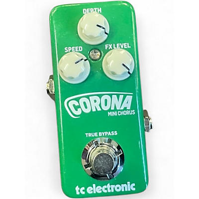 Used 2020s TC Electronic Corona Mini Chorus Effect Pedal