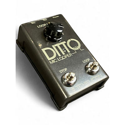 Used 2020s TC Electronic Ditto Mic Looper Pedal