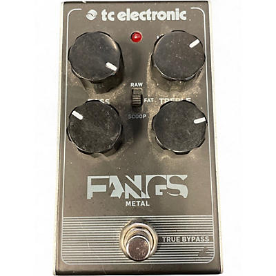 Used 2020s TC Electronic Fangs Metal Distortion Effect Pedal