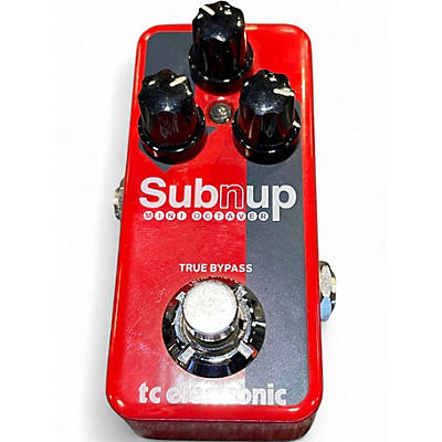Used 2020s TC Electronic Sub N Up Mini Octaver Effect Pedal