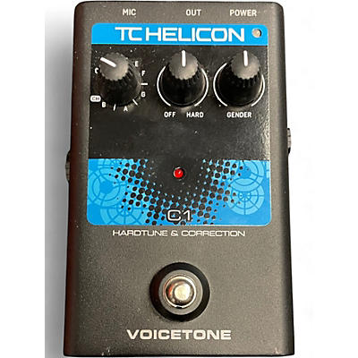 Used 2020s TC Helicon C1 Vocal Processor