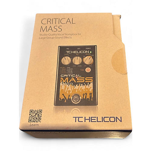 Used 2020s TC Helicon CRITCAL MASS Effect Pedal Package