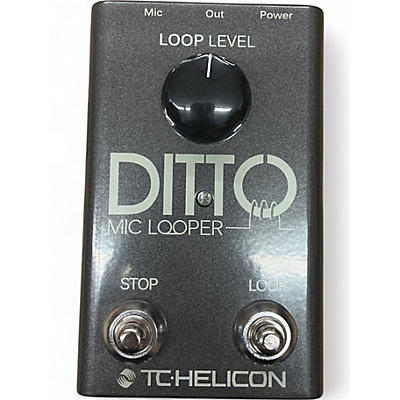 Used 2020s TC Helicon Ditto Pedal