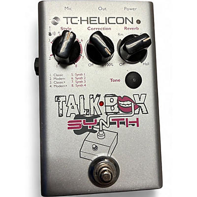 Used 2020s TC Helicon Talk Box Synth Pedal