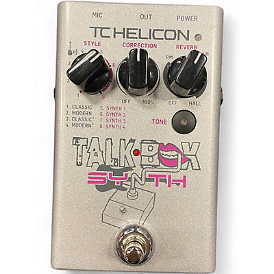 Used 2020s TC Helicon Talkbox Synth Effect Pedal