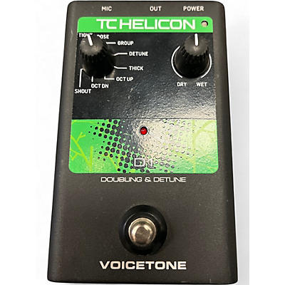 Used 2020s TC Helicon VOICETONE D1 Effect Pedal