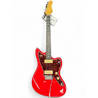 Used 2020s Tagima TW61 Rangoon Red Solid Body Electric Guitar