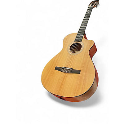 Used 2020s Taylor 112CE N Natural Classical Acoustic Electric Guitar