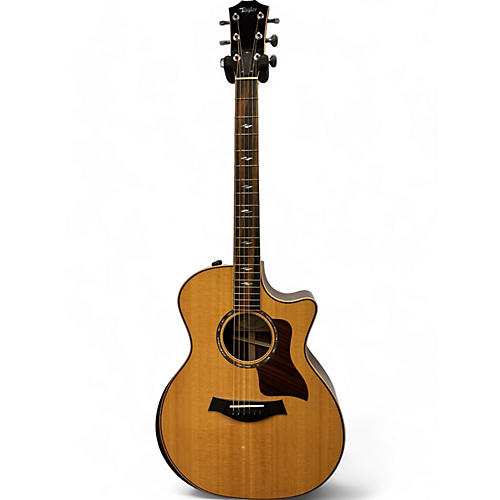 Taylor Used 2020s Taylor 814CE DLX Natural Acoustic Electric Guitar Natural