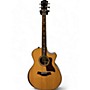 Used Taylor Used 2020s Taylor 814CE DLX Natural Acoustic Electric Guitar Natural