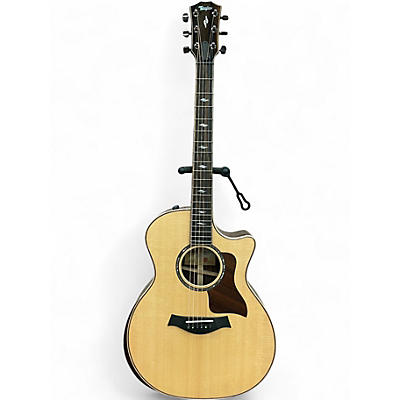 Used 2020s Taylor 814CE Natural Acoustic Electric Guitar
