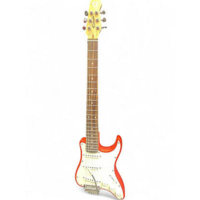 Used 2020s Traveler Guitar Travelcaster Fiesta Red Electric Guitar
