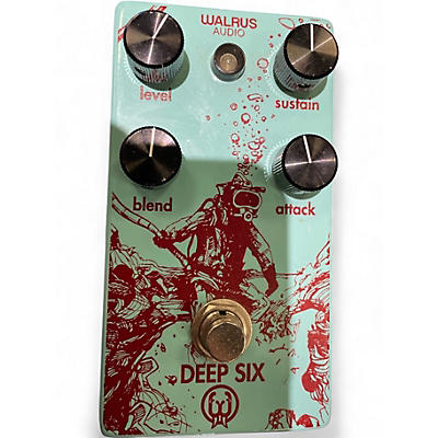 Used 2020s Walrus Audio Deep Six Compressor Effect Pedal