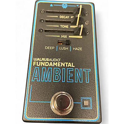 Used 2020s Walrus Audio FUNDAMENTAL AMBIENT Effect Pedal