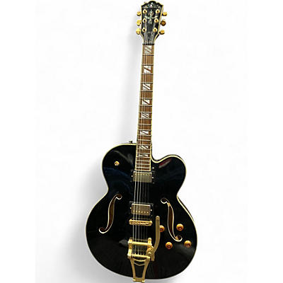 Used 2020s Washburn JA VG Black Hollow Body Electric Guitar