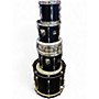 Used 2020s Yamaha 5 Piece Stage Custom Black Drum Kit Black