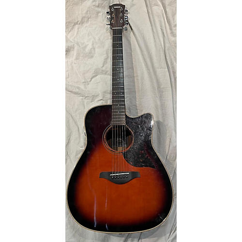 Yamaha Used 2020s Yamaha A3R Red Suburst Acoustic Electric Guitar Red Suburst