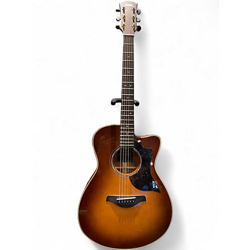 Used 2020s Yamaha AC3M DLX Sandburst Acoustic Electric Guitar Sandburst