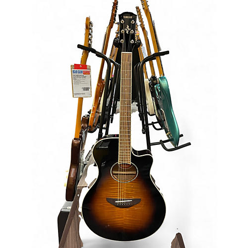 Used 2020s Yamaha APX600fm brown Acoustic Electric Guitar brown