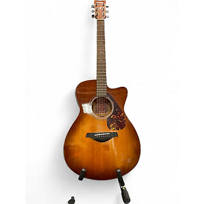 Used 2020s Yamaha FSX700SC Sandburst Acoustic Electric Guitar