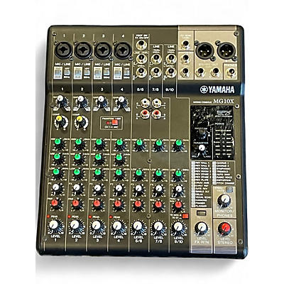 Used 2020s Yamaha MG10XU 10 Channel Mixer with Effects Unpowered Mixer