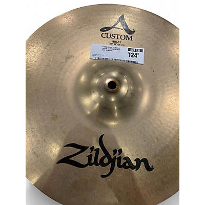 Used 2020s Zildjian 14in A Custom Hi Hat Top Cymbal