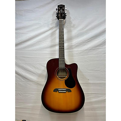 Alvarez Used 2021 Alvarez RD260CESB 3 Color Sunburst Acoustic Electric Guitar