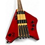 Used 2021 Bootleger ace red Electric Bass Guitar red