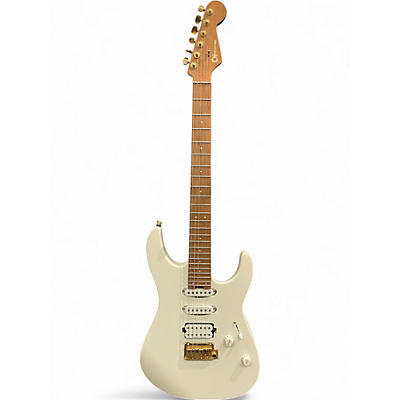 Used 2021 Charvel DK24 PRO MOD White Solid Body Electric Guitar