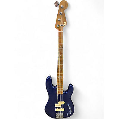 Used 2021 Charvel Pro Mod San Dimas PJ Mystic Blue Electric Bass Guitar