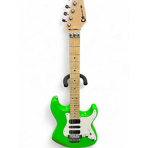 Used 2021 Charvel Pro-Mod So-Cal Style 1 HSH FR M Slime Green Solid Body Electric Guitar Slime Green