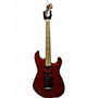 Used 2021 Charvel SD1 HSS Chrome Red Solid Body Electric Guitar Chrome Red
