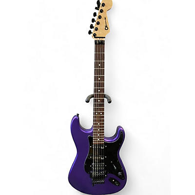 Used 2021 Charvel SoCal SC1 cUSTOM sHOP SATIN PURPLE Solid Body Electric Guitar