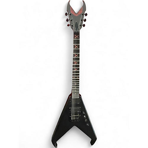 Used 2021 Dean KERRY KING V Satin Black Solid Body Electric Guitar Satin Black