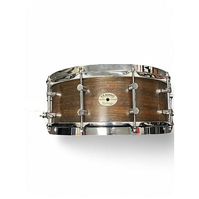 Used 2021 Doc Sweeney Drums 14in classics walnut snare Natural Drum