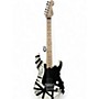 Used EVH Used 2021 EVH Striped Series Black and White Solid Body Electric Guitar Black and White