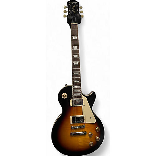 Epiphone Used 2021 Epiphone 1959 Reissue Les Paul Standard Aged Dark Burst Solid Body Electric Guitar Aged Dark Burst