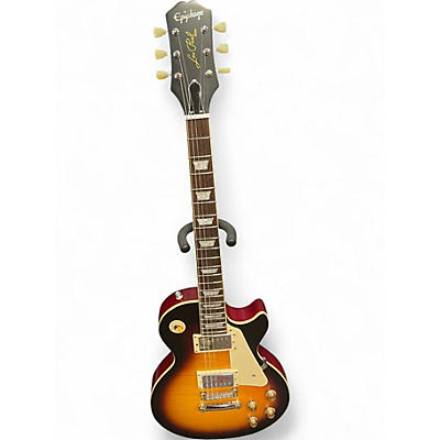 Used 2021 Epiphone 1959 Reissue Les Paul Standard Tobacco Sunburst Solid Body Electric Guitar