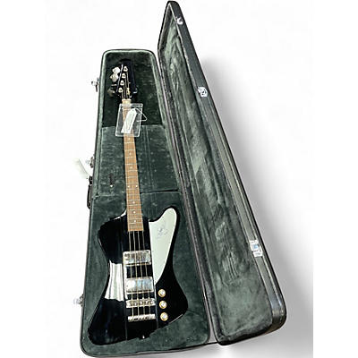 Used 2021 Epiphone 64 thunderbird bass Black Electric Bass Guitar