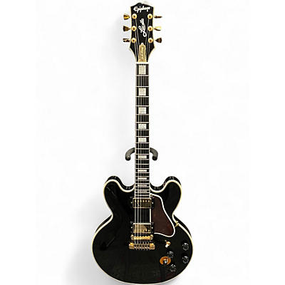 Used 2021 Epiphone BB King Lucille Black Hollow Body Electric Guitar