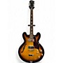 Used 2021 Epiphone Casino 3 Color Sunburst Hollow Body Electric Guitar 3 Color Sunburst