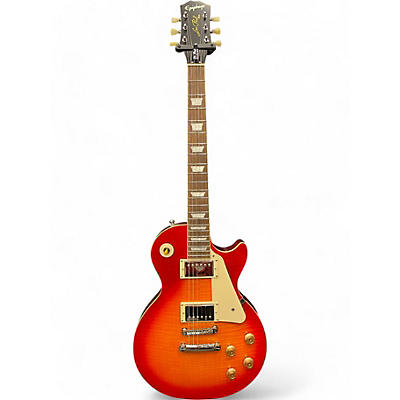 Epiphone Used 2021 Epiphone Custom 1959 Les Paul Standard Aged Dark Cherry Burst Solid Body Electric Guitar